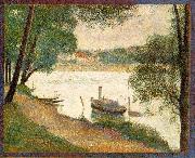 Georges Seurat Gray weather, Grande Jatte, Germany oil painting artist